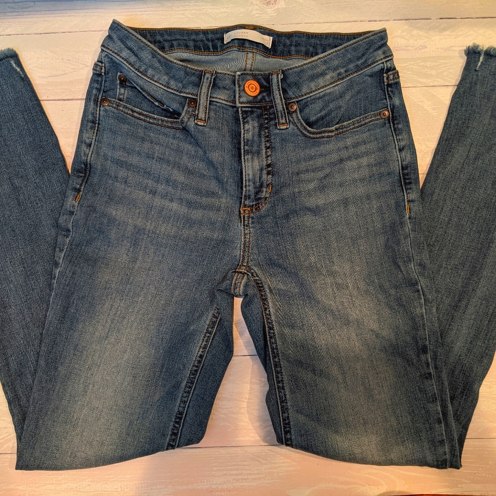 Lauren Conrad Super Skinny Distressed Jeans